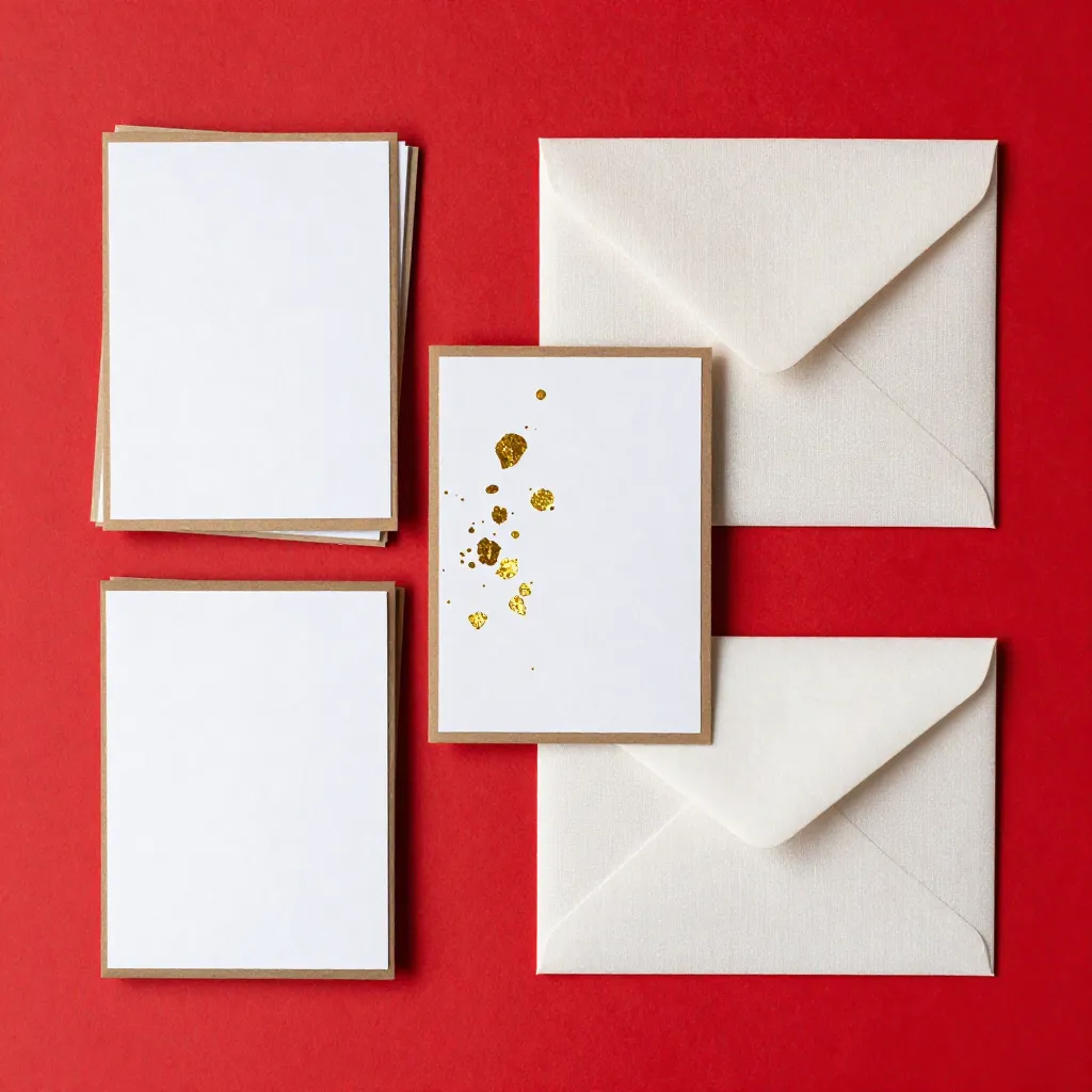 Premium materials used in card making